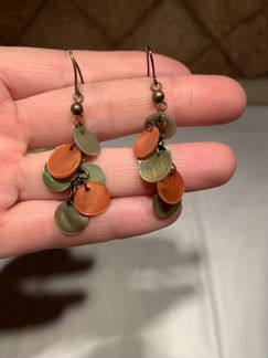 Винтажные серьги