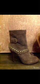 Полусапожки кожаные фирменные элегантные