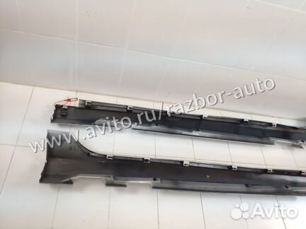 Накладки на пороги Volvo S60 2010+