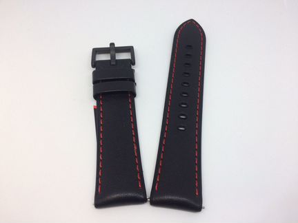 Ремень для часов Stailer Max Sport Black Red 3 22