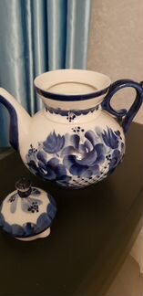 Чайник Гжель заварочный