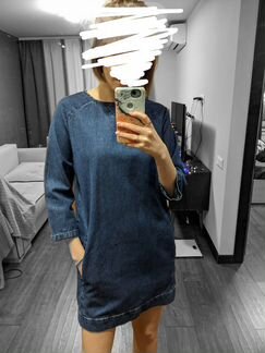 Джинсовое платье Topshop