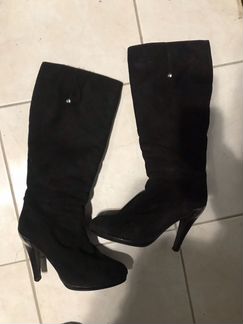 Сапоги зимние женские каблук Paolo Conte