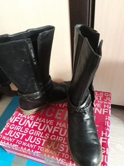 Сапоги на девочку 35 размер