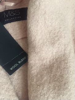 Кардиган шерсть/ Пальто Marks and Spencer новое