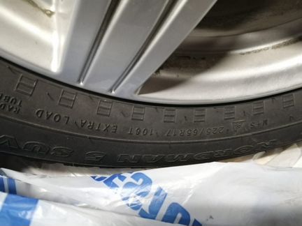 Шины Nokian Nordman 5 с дисками на Nissan X-Trail