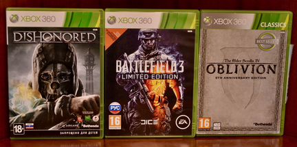 Лиценз. игры для Xbox 360