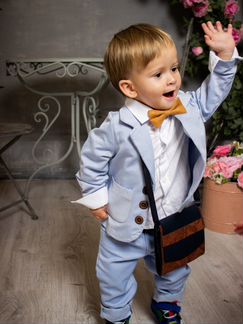 Костюм тройка с сумочкой