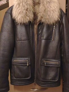 Дублёнка нубук новая XIN wang р.48-50,торг,обмен