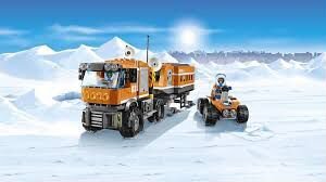 Передвижная арктическая станция аналог Lego 60035