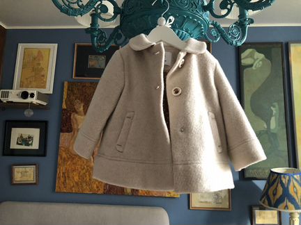 Пальто zara 80размер на годик