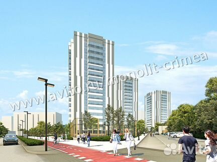 2-к квартира, 59.6 м², 11/16 эт.