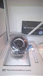 Часы Technomarine Cruise Blue Manta черные новые