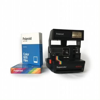 Polaroid Supercolor 635 CL + 2 кассеты