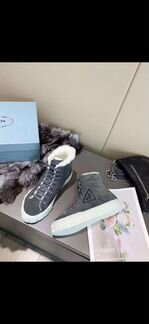 Ботинки теплые, натуральный мех