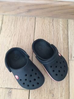 Детские резиновые сандали тапки Crocs размер 4-5