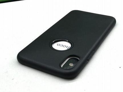 Ультратонкий матовый бампер iPhone X (Hoco)