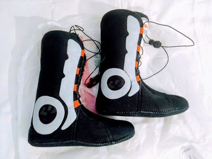 Черные сноубордические ботинки с BOA размер 36-37