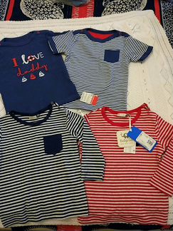 Новые Футболки р92 mothercare