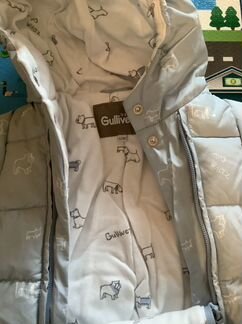 Комбинезон Gulliver, 0-3 мес, голубой цвет