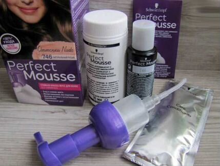 Краска-мусс для волос Schwarzkopf Perfect Mousse