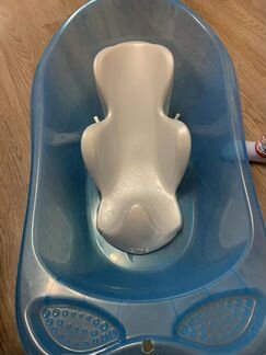 Ванночка + горка для купания