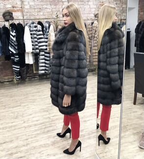 Шуба из соболя новая