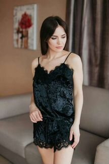 Пижама женская велюр