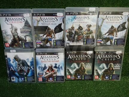 Игры для PlayStation3: Серия Assassin's Creed