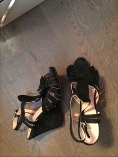 Босоножки замшевые Cristina Effe