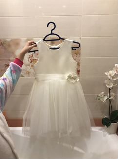 Нарядное новогоднее платье для девочки р 146-150