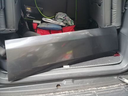 Молдинг передней правой двери Toyota Prado 120