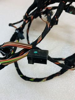Проводка электрозаслонок печки Мерседес W164; T100