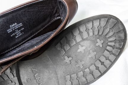 Кожаные сапожки