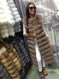 Жилетка песец