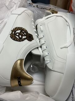 Кроссовки белые Dolce&Gabbana