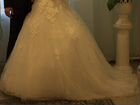 Свадебное платье 44-46 со шлейфом объявление продам