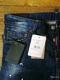 Оригинальные мужские джинсы dsquared2 (Размер 48)