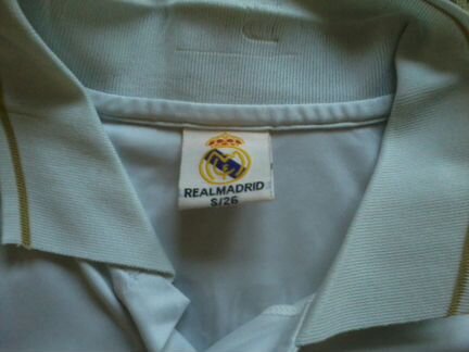Футбольная форма Real Madrid (S/26; рост: 126 см)