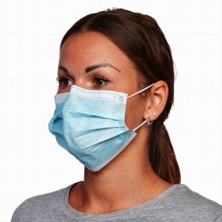 Медицинские 3-х слойные маски. В наличии. Оптом