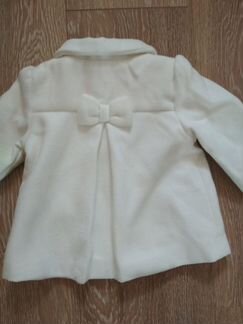 Пальто для маленьких модниц 74см