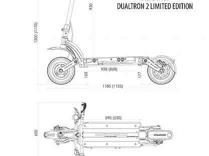 Схема электросамоката dualtron