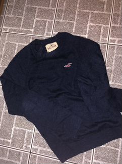 Hollister свитер темно-синий мужской M