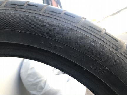 Dunlop sp sport 01 225 45 17 состояние новой