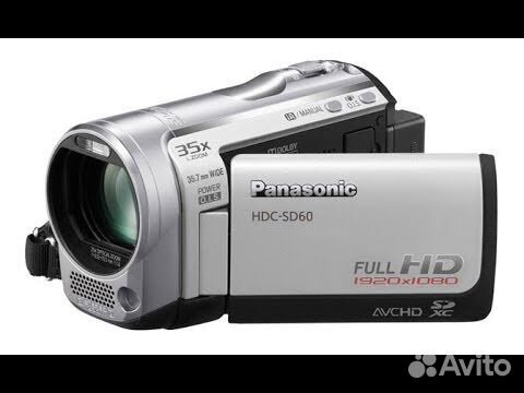 Full Hd Kamera Panasonic Hdc Sd60 Zapis Na Kartu Kupit V Moskve Bytovaya Elektronika Avito